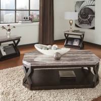 Radilyn Grayish Brown Occasional Table Set (Includes 3)