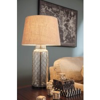 Sharmayne Transparent Glass Table Lamp (Includes 1)