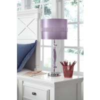 Nyssa Purple Metal Table Lamp (Includes 1)