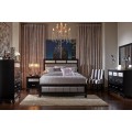 Barzini California King Bed, Nightstand, Dresser, Mirror And Chest
