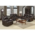 Boston Two Tone Brown Motion Sofa, Motion Loveseat And Recliner