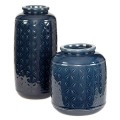 Marenda Navy Blue Vase Set (Includes 2)