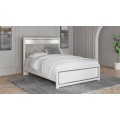 Altyra White Queen Panel Bed with Storage (Mattress Only Required)