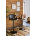 Bellatier Tall Upholstered Swivel Barstool(Includes 1)