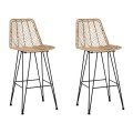 Angentree Tall Upholstered Barstool (Includes 2)