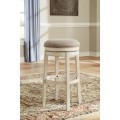 Realyn Tall Upholstered Swivel Stool (Includes 1)