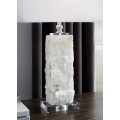 Malise White Alabaster Table Lamp (Includes 1)